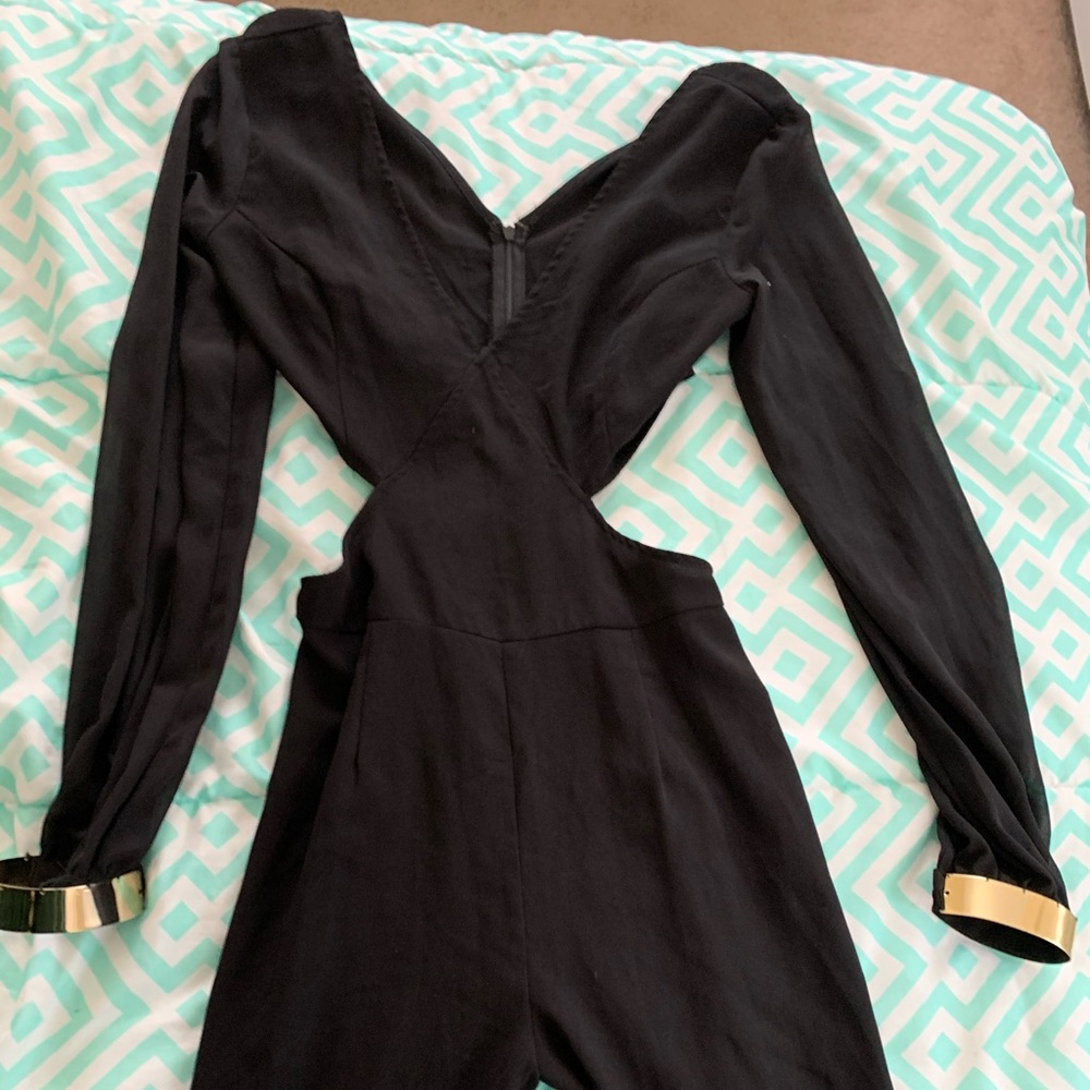 Black jumpsuit